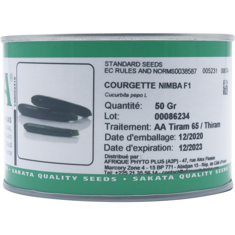 COURGETTE NIMBA F1 (COURGETTE)